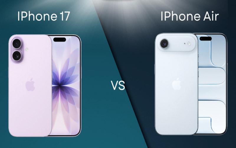 مقایسه آیفون ایر و آیفون 17، کدام انتخاب به صرفه تر است؟ مقایسه آیفون ایر و آیفون 17، کدام انتخاب به صرفه تر است؟