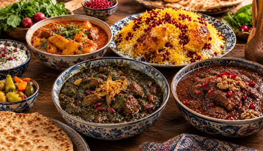 ناهار خورشتی چی درست کنم؟ 20 دستور غذای خورشتی ایرانی برای ناهار 🍚🥘