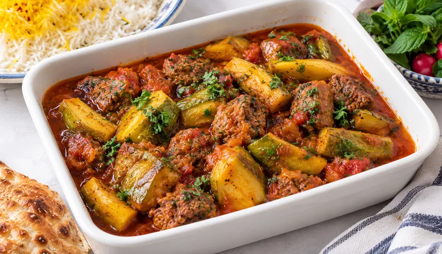  خورش کدو