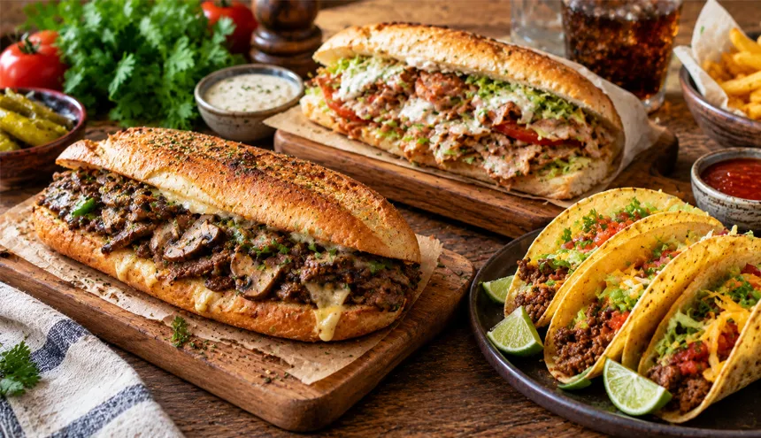 غذاهایی برای شام نونی با گوشت غذاهایی برای شام نونی با گوشت