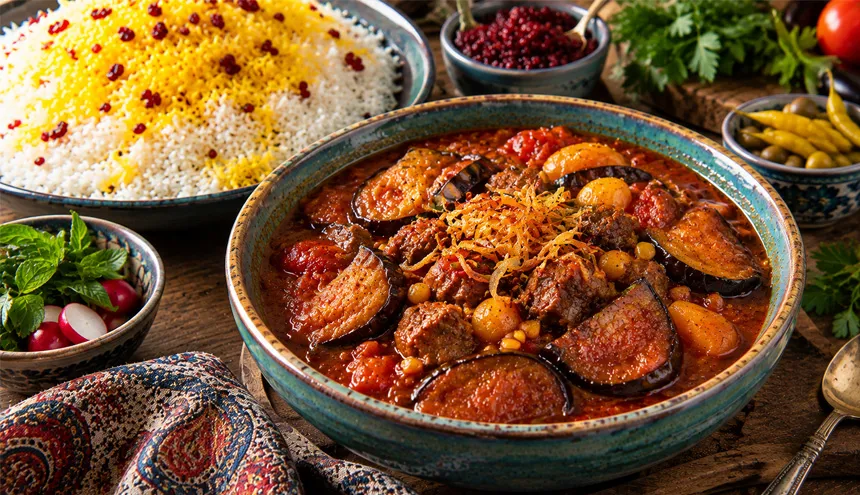 خورش قیمه بادمجان