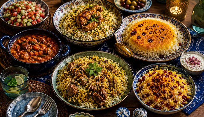 غذای برنجی برای شام چی بپزم؟