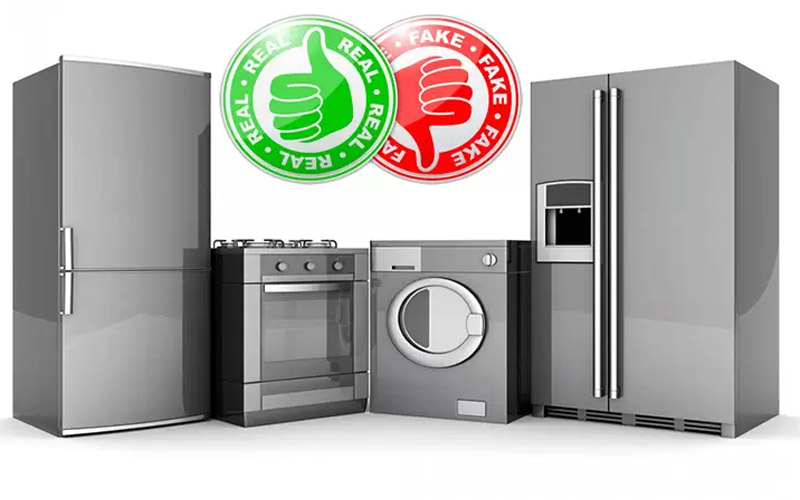 مارک های اصل و تقلبی لوازم خانگی را از یکدیگر تشخیص دهید مارک های اصل و تقلبی لوازم خانگی را از یکدیگر تشخیص دهید