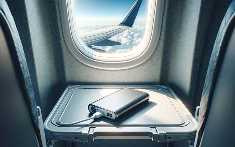 چرا استفاده از پاوربانک در هواپیما ممنوع است؟