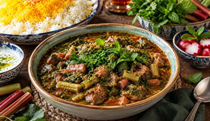 خورش ریواس