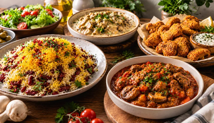 غذاهای بدون گوشت برای ناهار غذاهای بدون گوشت برای ناهار