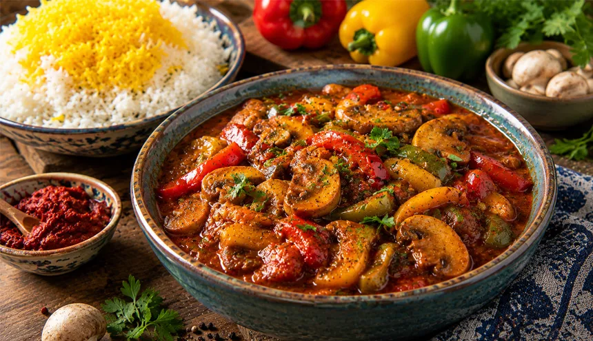 خورش قارچ