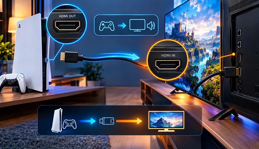 تفاوتHDMI &nbsp;پورت ورودی وخروجی