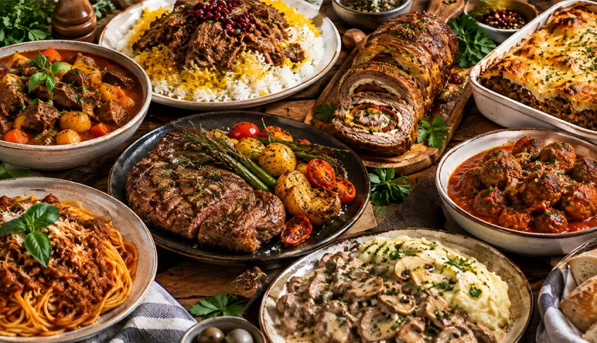 شام با گوشت چی درست کنم؟ +70 غذای سیر کننده برای طرفداران طعم های مقوی