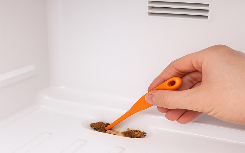 دلیل گرفتگی ناودان یخچال دلیل گرفتگی ناودان یخچال