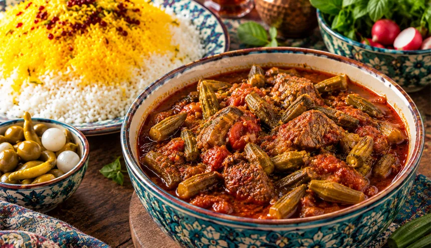 خورش بامیه