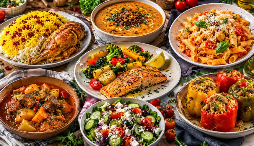 ناهار چی درست کنم؟ 150 غذای خوشمزه برای نهار