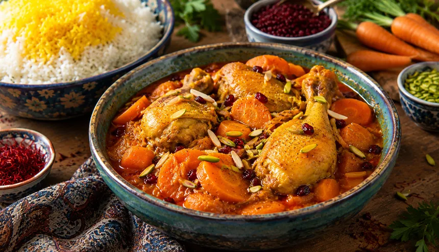 خورش هویج