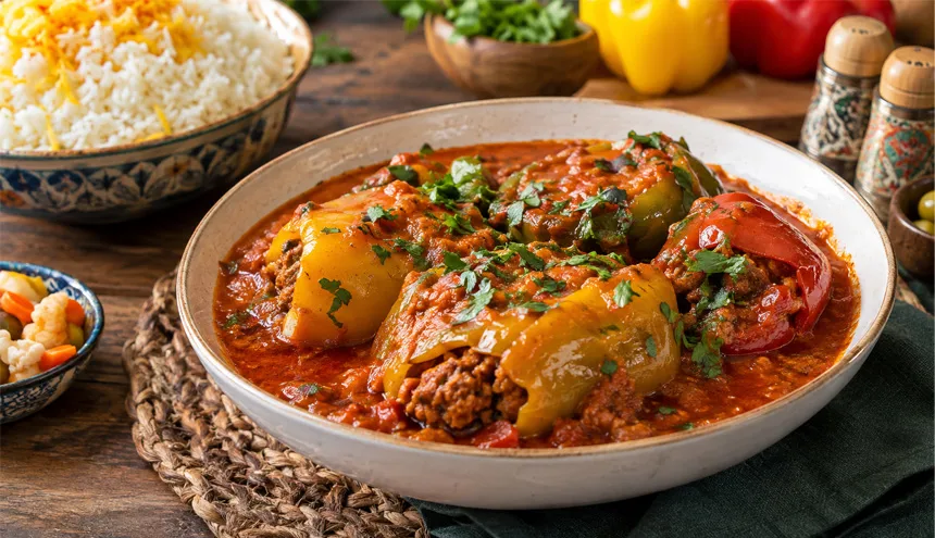  خورشت فلفل دلمه
