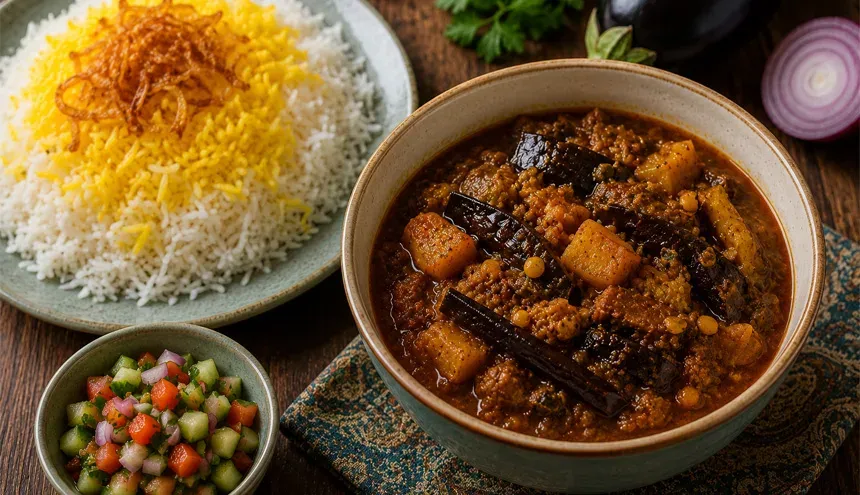 خورش مسما بادمجان