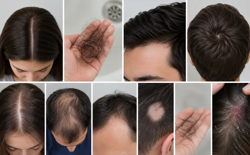 تفاوت ریزش مو طبیعی و غیرطبیعی